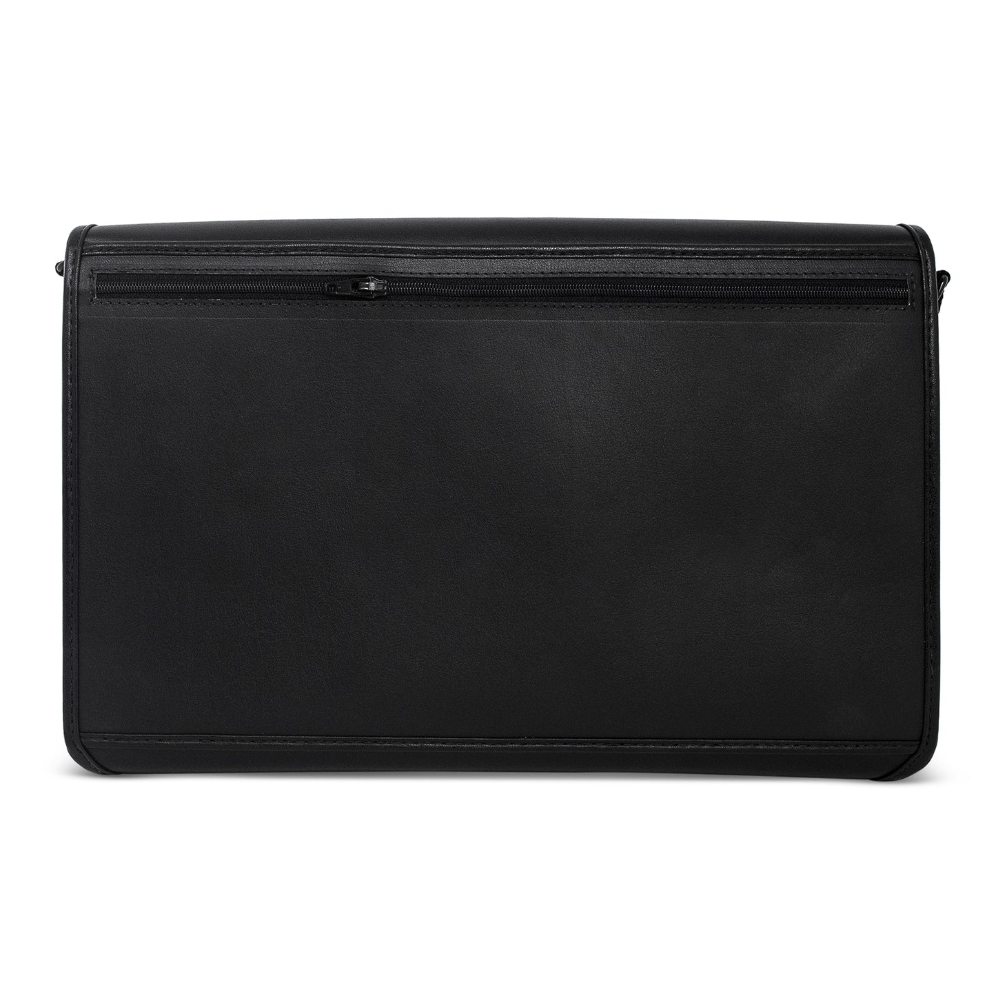 APH Mantis Q40: Fitted Black Leather Case with straps by Turtleback