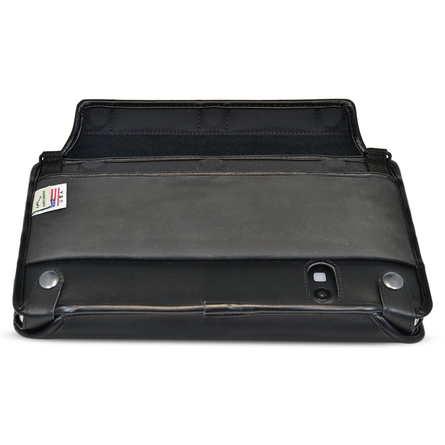 Selvas BLV BrailleSense 6 Fitted Leather Case with straps by Turtleback