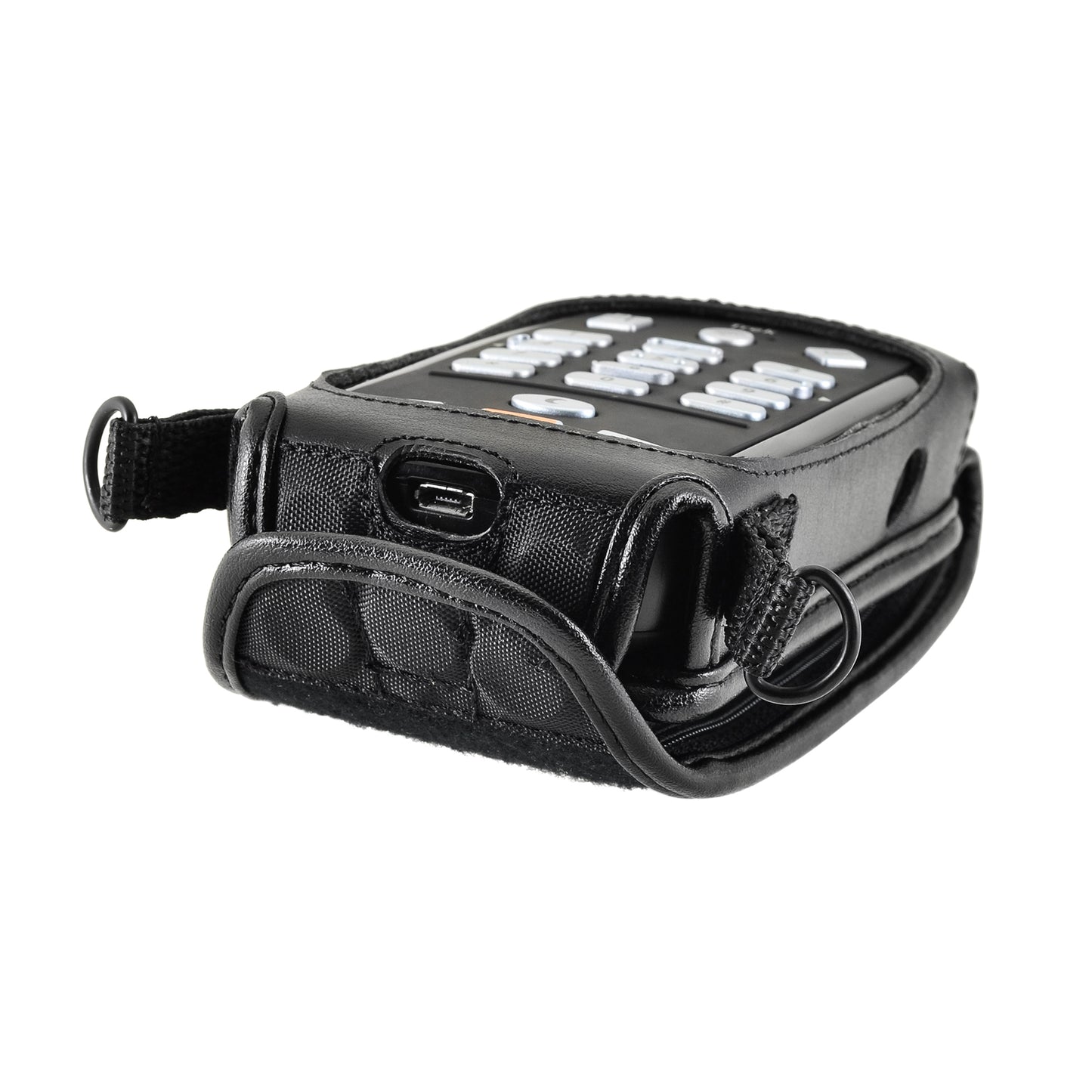 HumanWare Victor Reader Trek Fitted Leather Case with straps by Turtleback