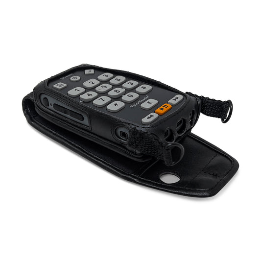 HumanWare Victor Reader Stream 3 Fitted Black Leather Case with straps by Turtleback