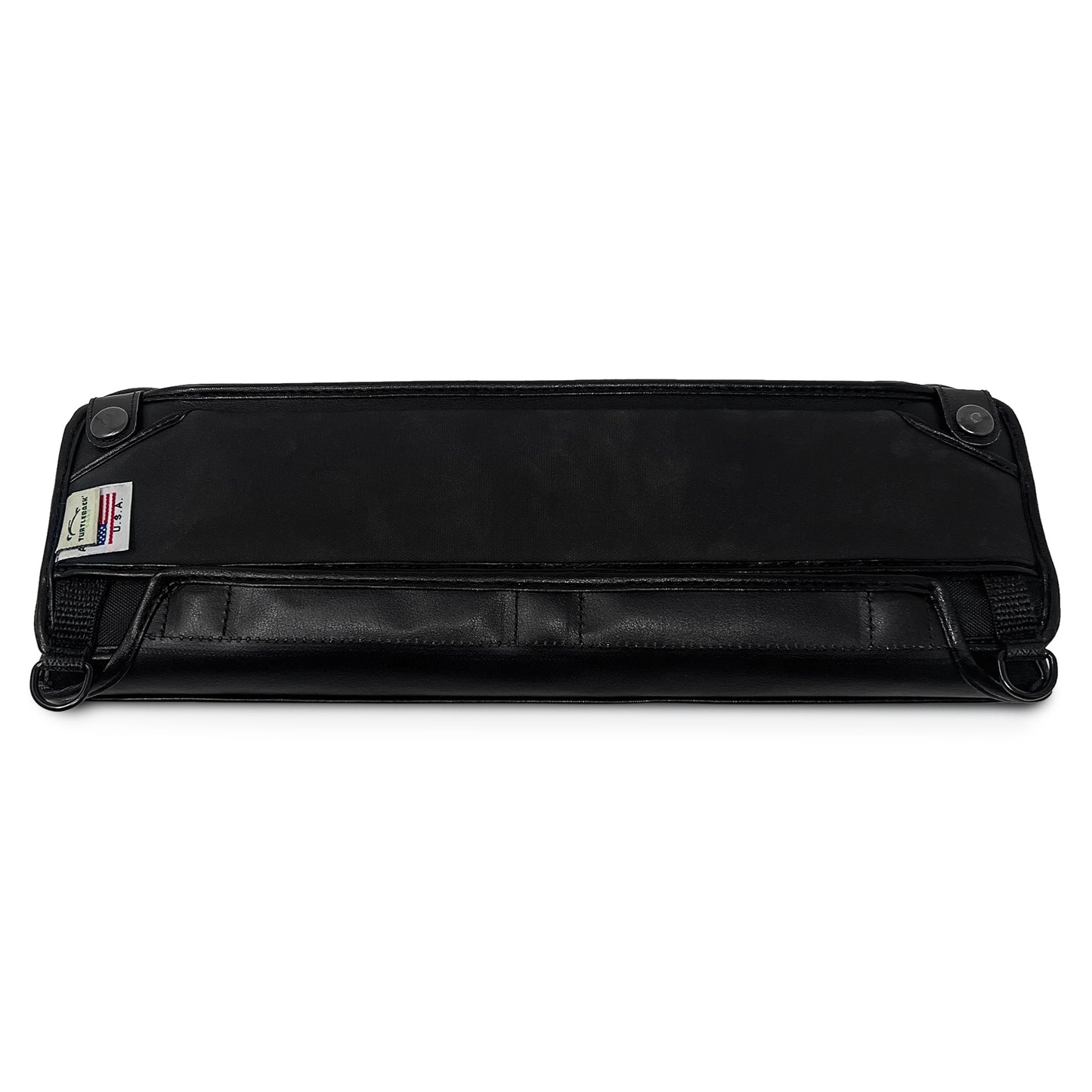 Selvas BLV Braille eMotion Fitted Black Leather Case with Protective Key Cover and strap by Turtleback