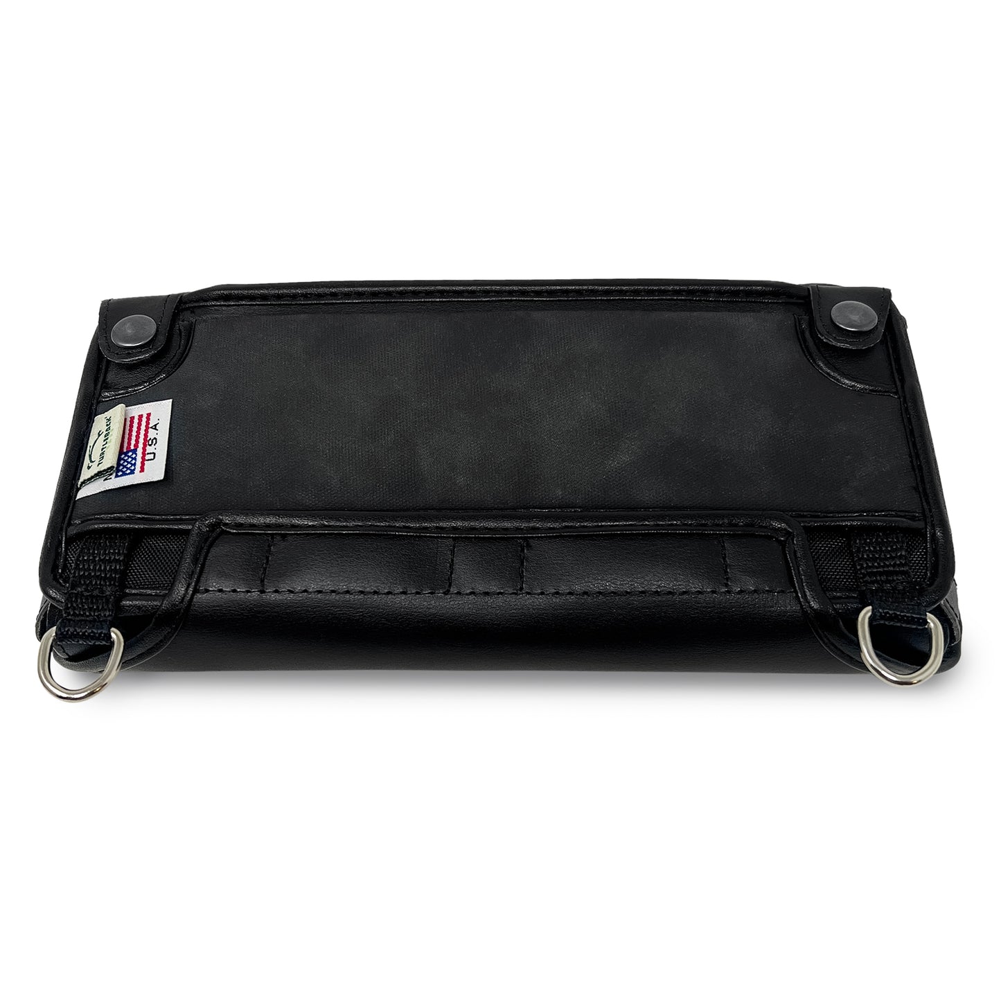 Eurobraille bNote20 Fitted Black Leather Case with Protective Key Cover and strap by Turtleback