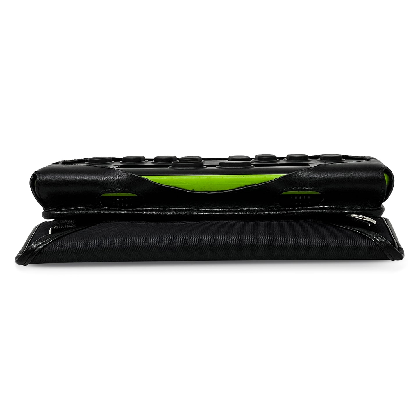 Eurobraille bNote20 Fitted Black Leather Case with Protective Key Cover and strap by Turtleback