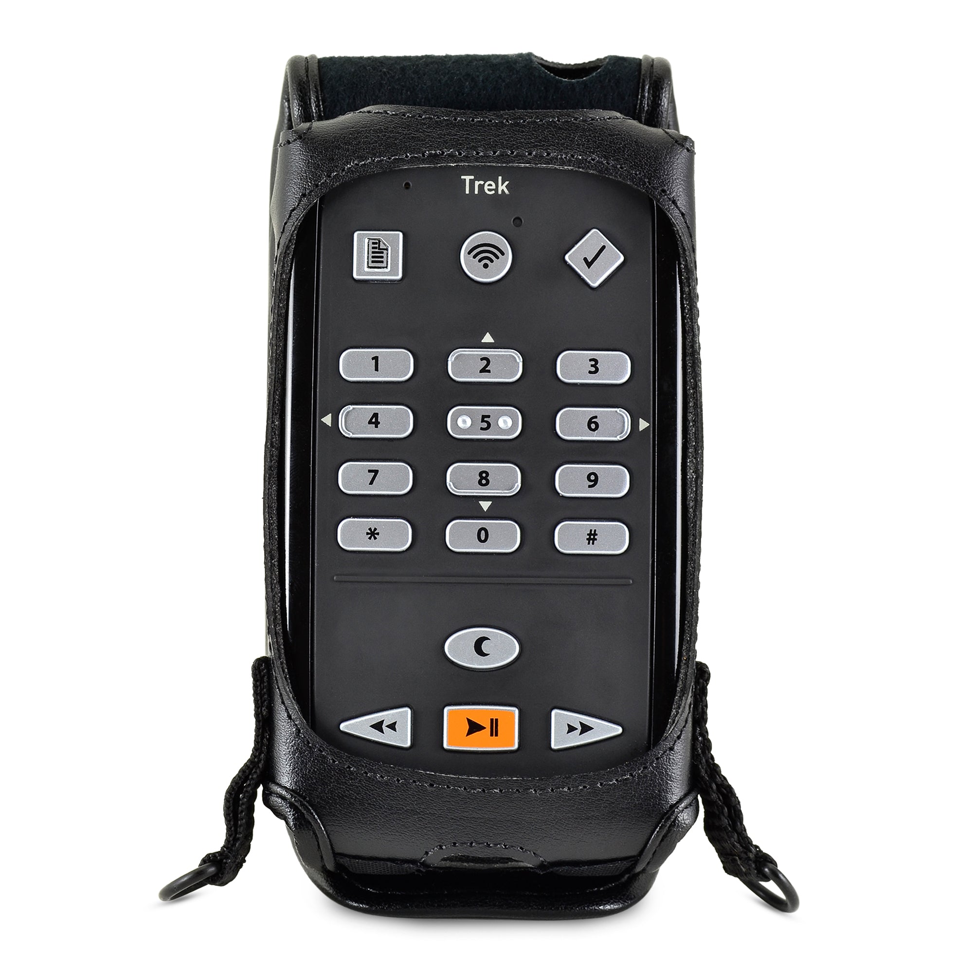 HumanWare Victor Reader Trek Fitted Leather Case with straps by Turtle ...
