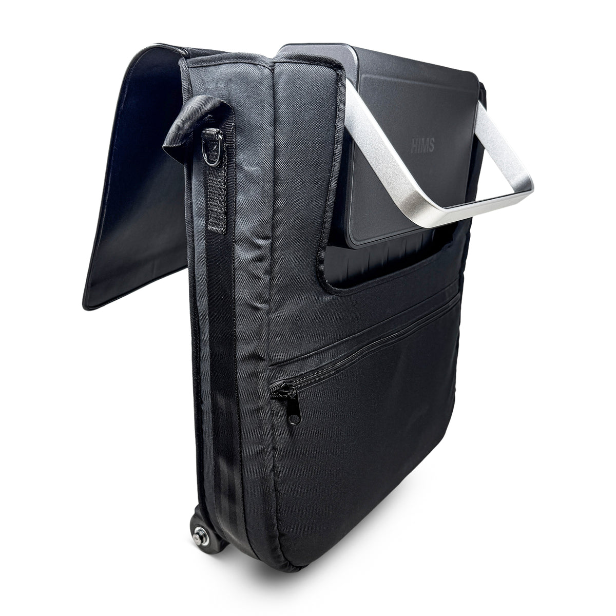 Turtleback Selvas BLV GoVision Move Carrying Case, Premium Leather Protective Case with Removable Wheels, Shoulder Strap, Foam Padding & Storage Pocket