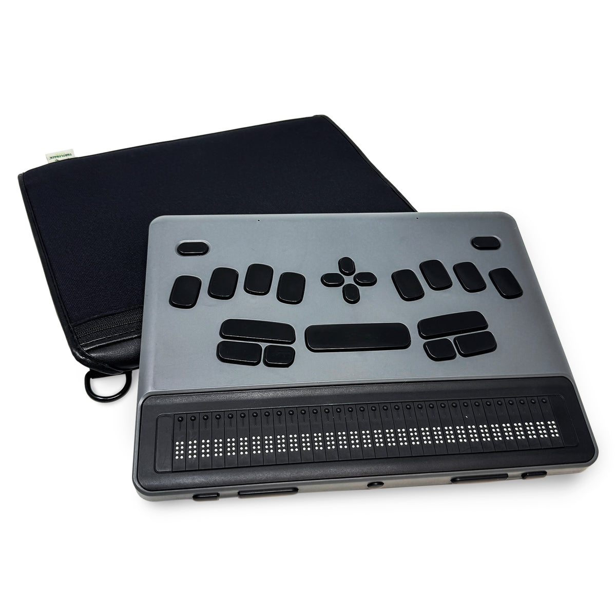 HumanWare Braille Note Evolve Fitted Premium Leather Case with straps by Turtleback