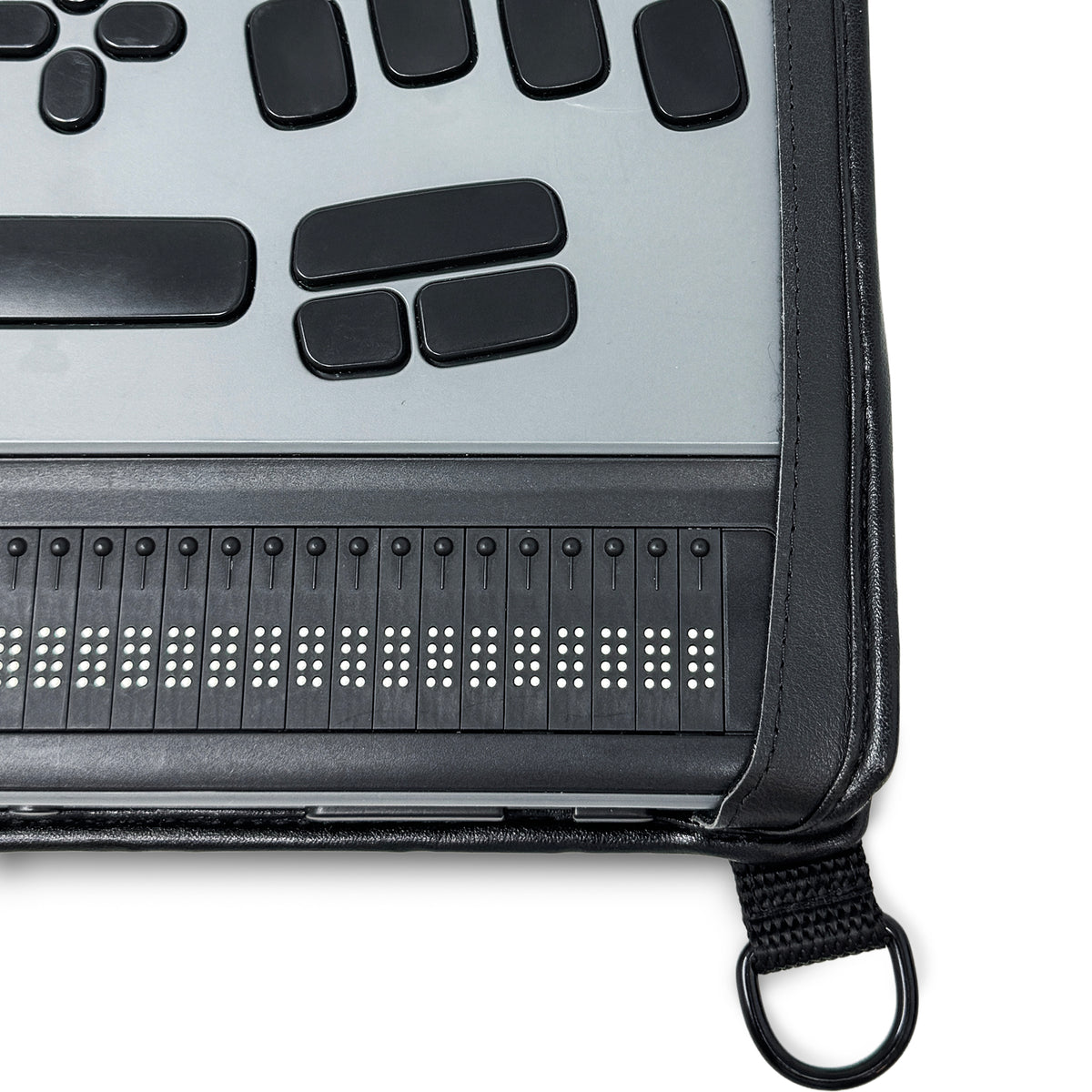 HumanWare Braille Note Evolve Fitted Premium Leather Case with straps by Turtleback