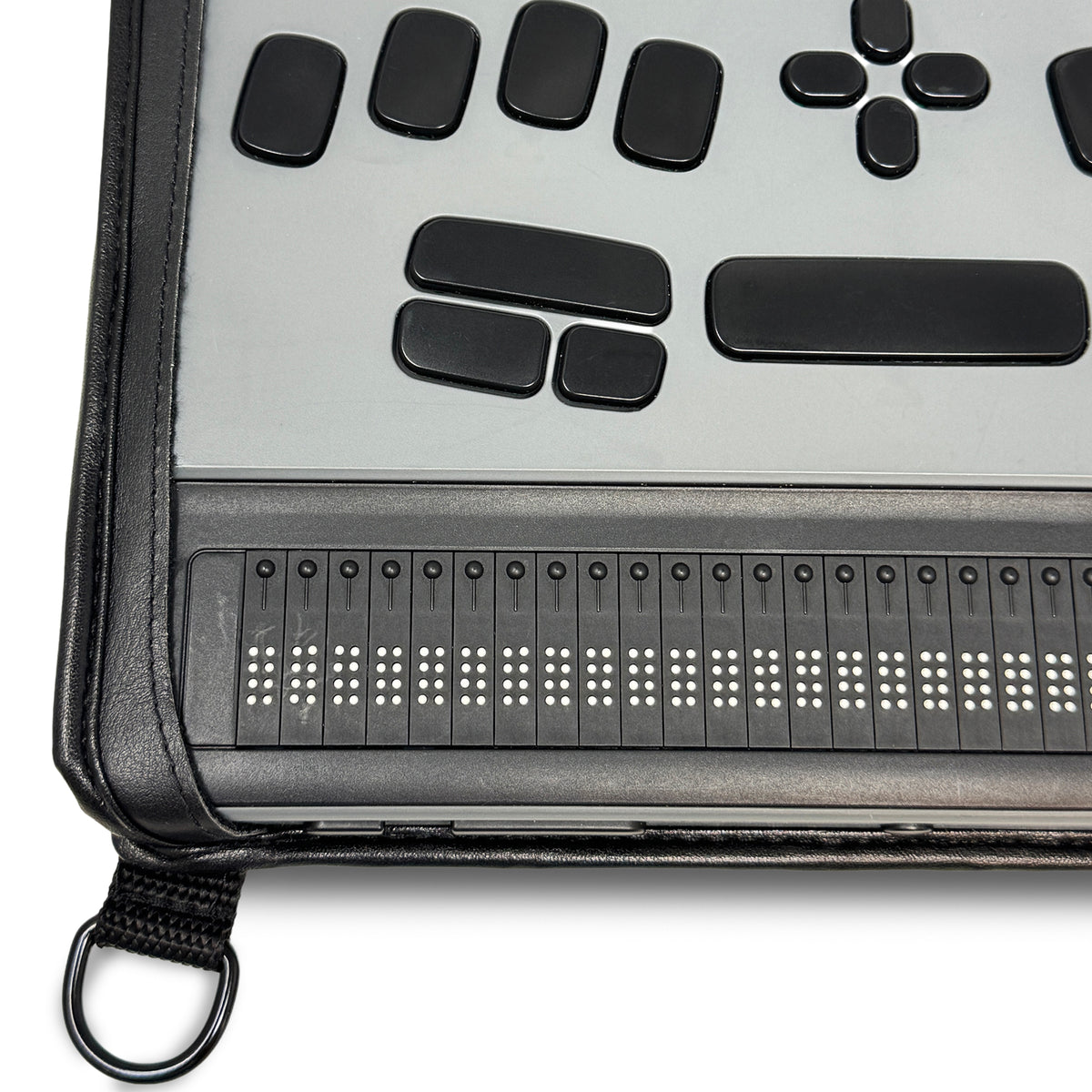 HumanWare Braille Note Evolve Fitted Premium Leather Case with straps by Turtleback