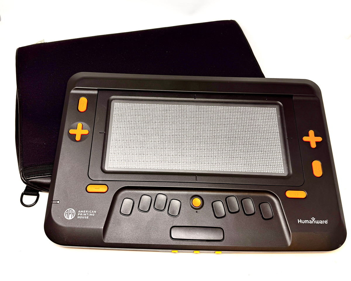 APH HumanWare Monarch Premium Leather Carrying Case by Turtleback – Custom-Fitted Protective Case