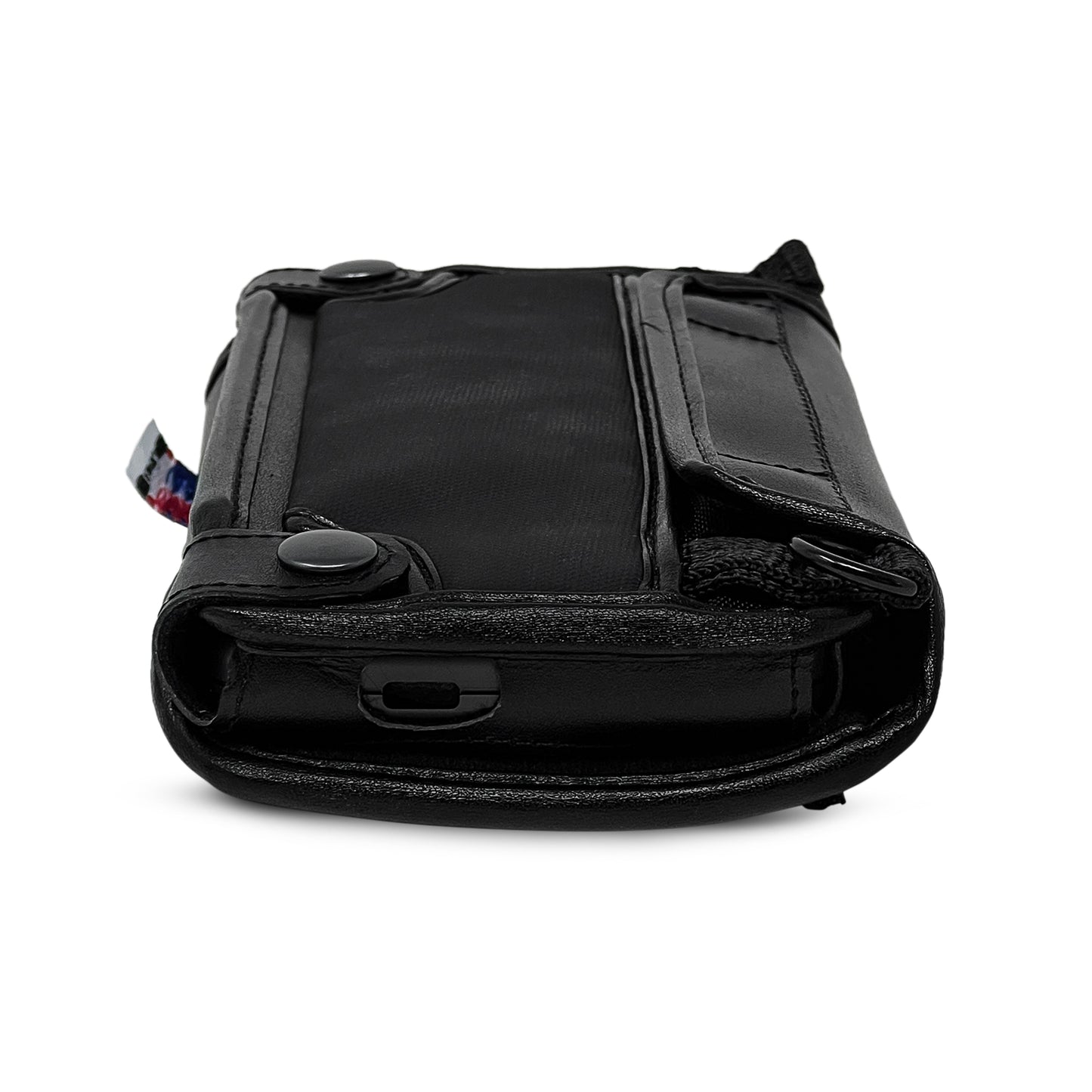 Orbit Writer Fitted Black Leather Case with Protective Key Cover and strap by Turtleback