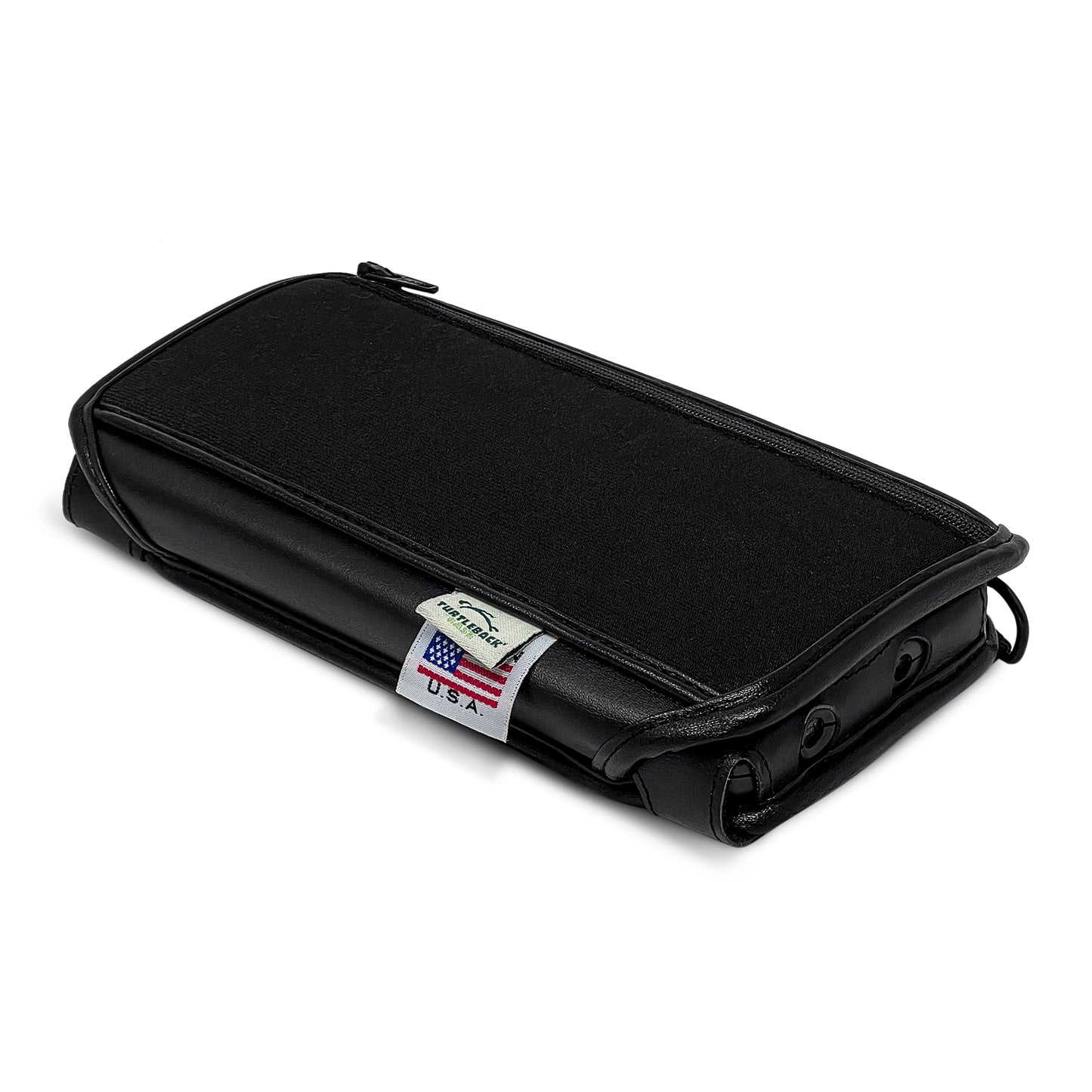 Orbit Speak Notetaker Fitted Black Leather Case with Protective Key Cover and strap by Turtleback