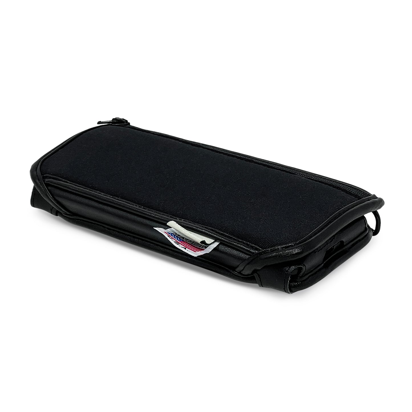 Orbit Writer Fitted Black Leather Case with Protective Key Cover and strap by Turtleback